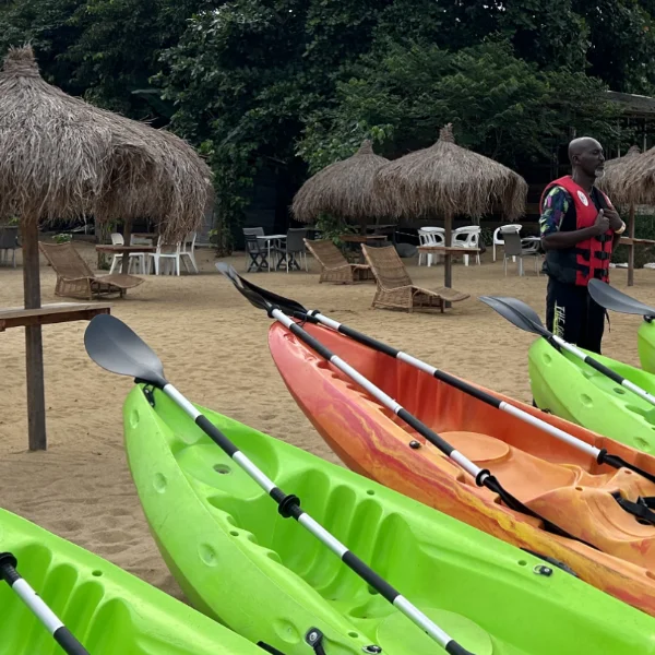 initiation au paddle a kribi cameroun